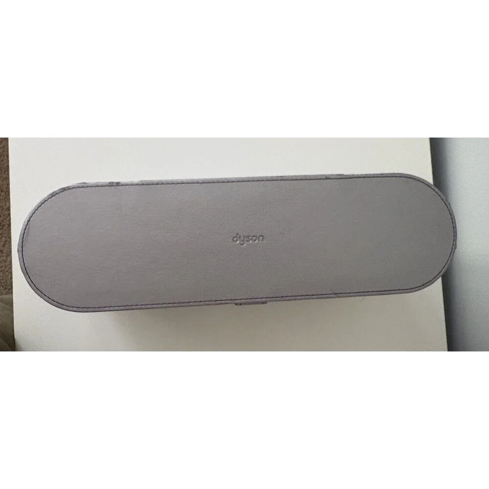 Dyson Supersonic Presentation Case Storage Box Only Silver Black Velvet Lined